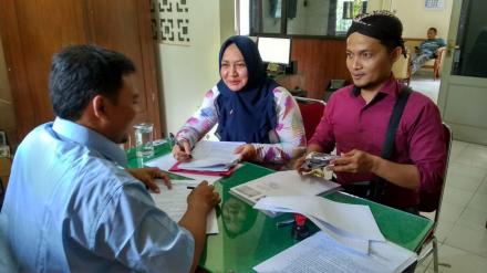 Hari Kedua Pendaftaran Calon Lurah Desa Wonokromo, Satu Orang Pendaftar